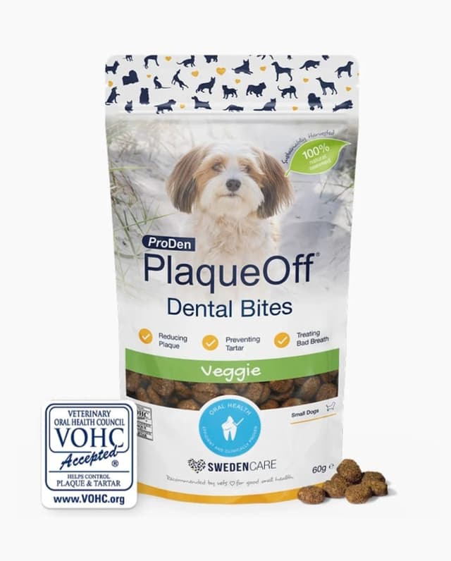 PlaqueOff Snacks Perros Chicos 60g