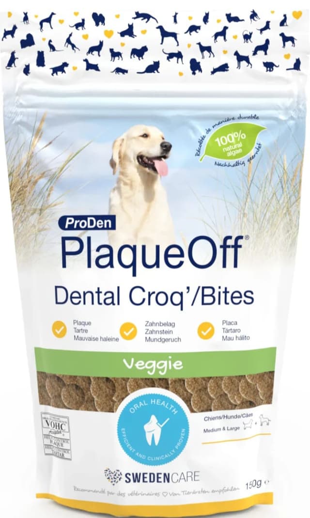 PlaqueOff Snacks Perros Grandes 150g